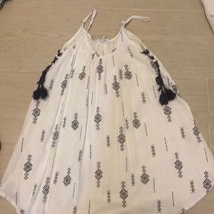 Ten Sixty Sherman Girls White summer dress